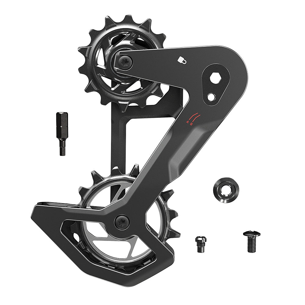 SRAM Eagle T-Type AXS Rear Derailleur Cage Kit - Compatible with all Eagle T-Type Rear Derailleurs, Carbon Cage