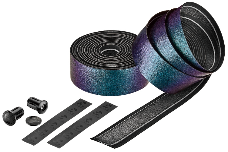 Leather Touch Handlebar Tape, Aurora Blue