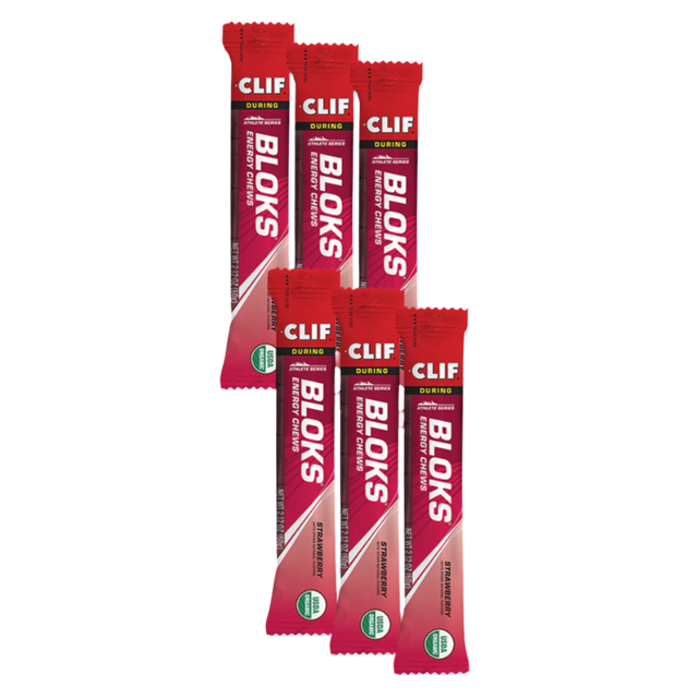 Clif Shot Bloks ENERGY CHEWS Strawberry SINGLE PACK