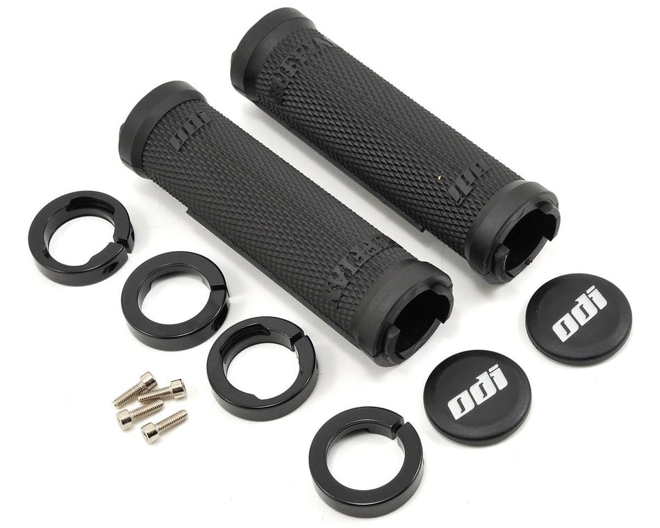 ODI Lock-On MTB Bonus Pack, Ruffian MX - Blk/Blk