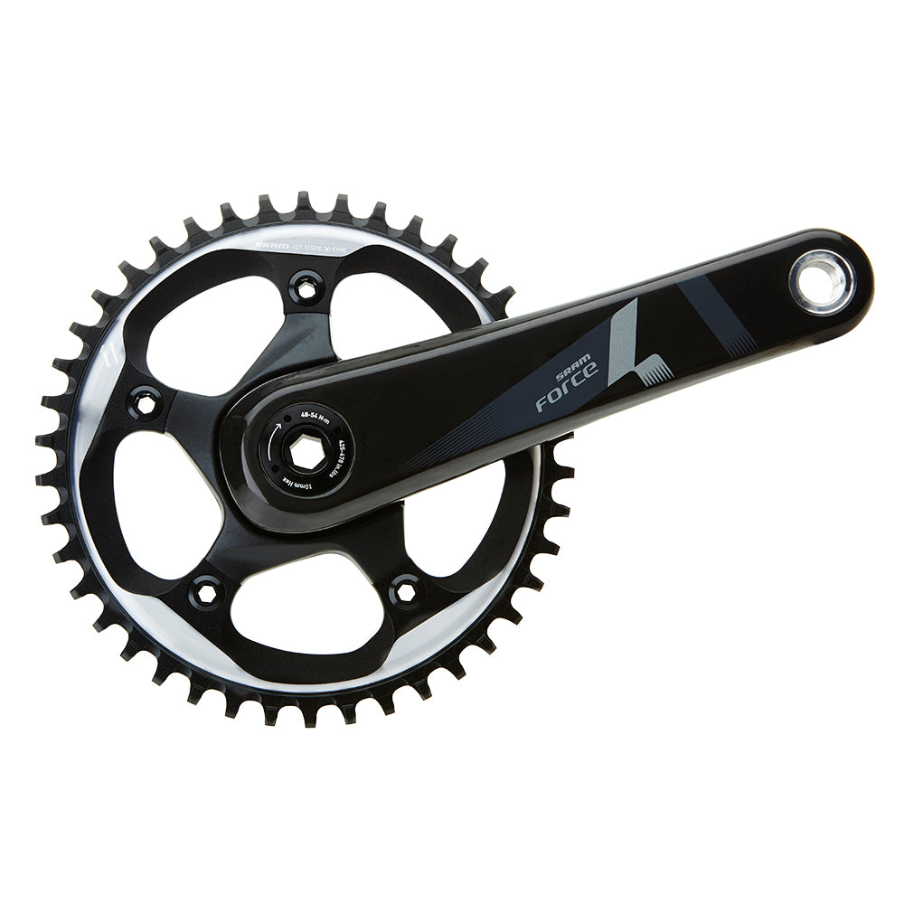 SRAM Crank Force1 GXP 1725 w 52T X-SYNC Chainring (GXP Cups NOT Included)