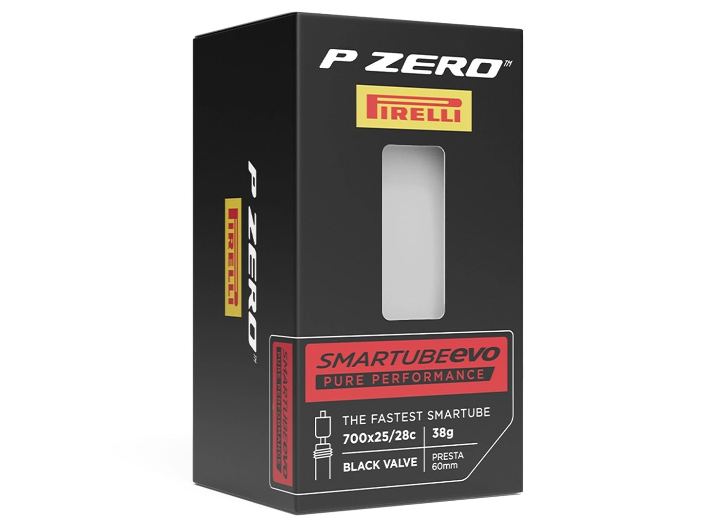 EVO, Presta, Tube, Length: 80mm, 700C, 23-28C