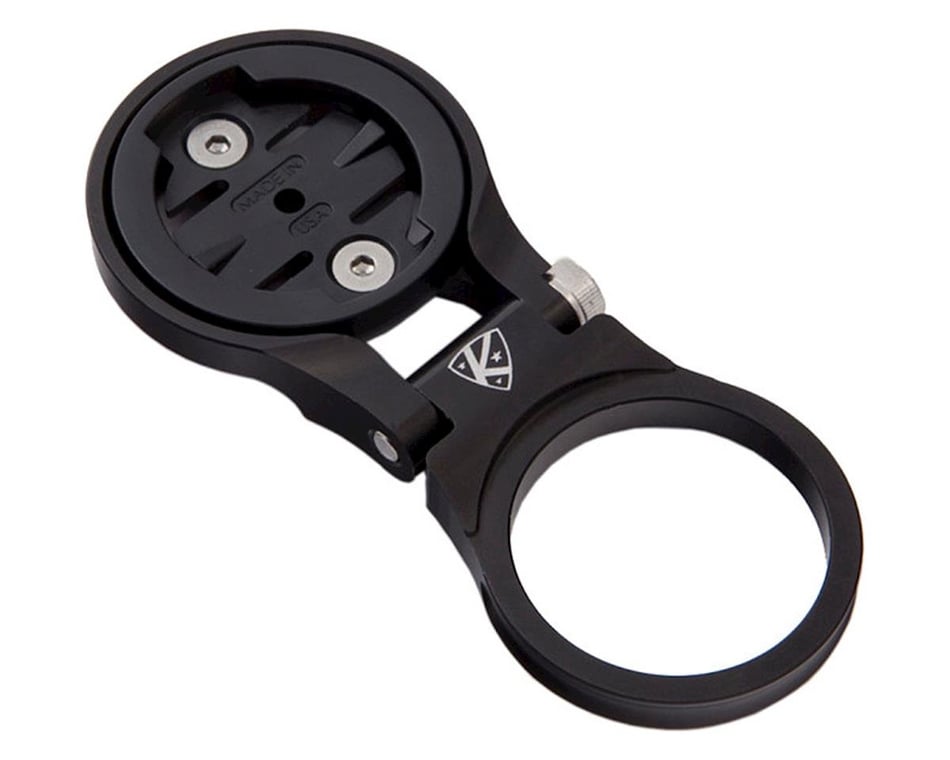 K-EDGE Adjustable Stem Mount for Garmin Quarter Turn Type Computers, Black
