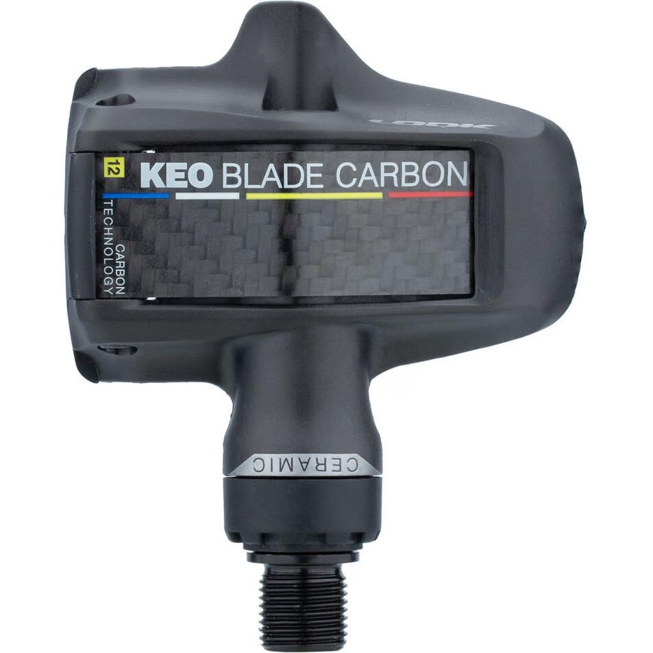 LOOK KEO BLADE CARBON CERAMIC Pedals - Single Sided Clipless Chromoly 9/16 Black