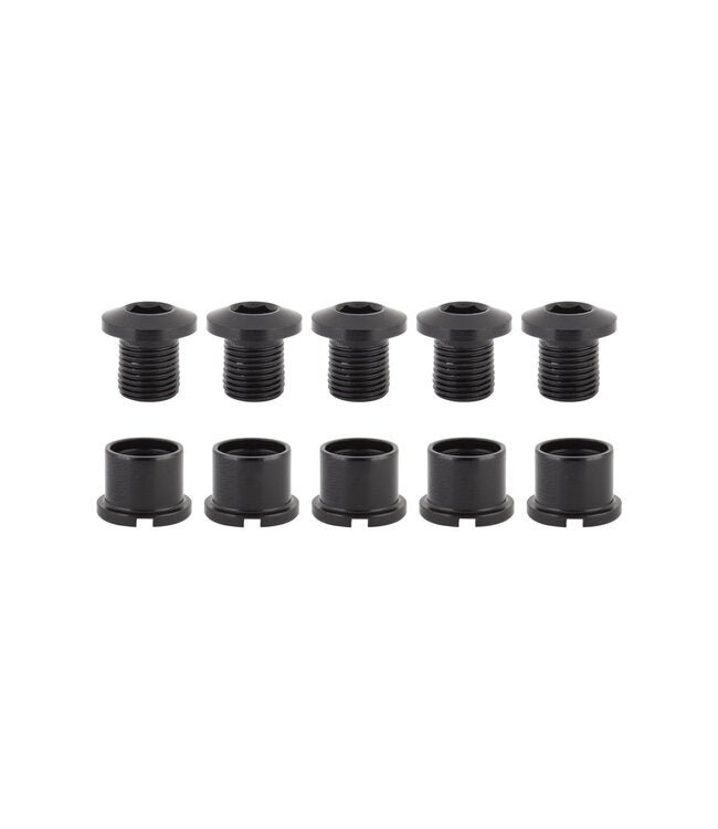 CHAINRING BOLT SET OR8 DBL ALY BLK
