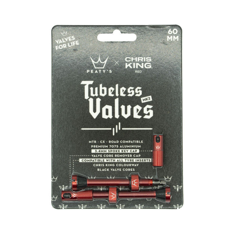 PATYS TUBELESS VALVE PV MK2 60mm ALY RD