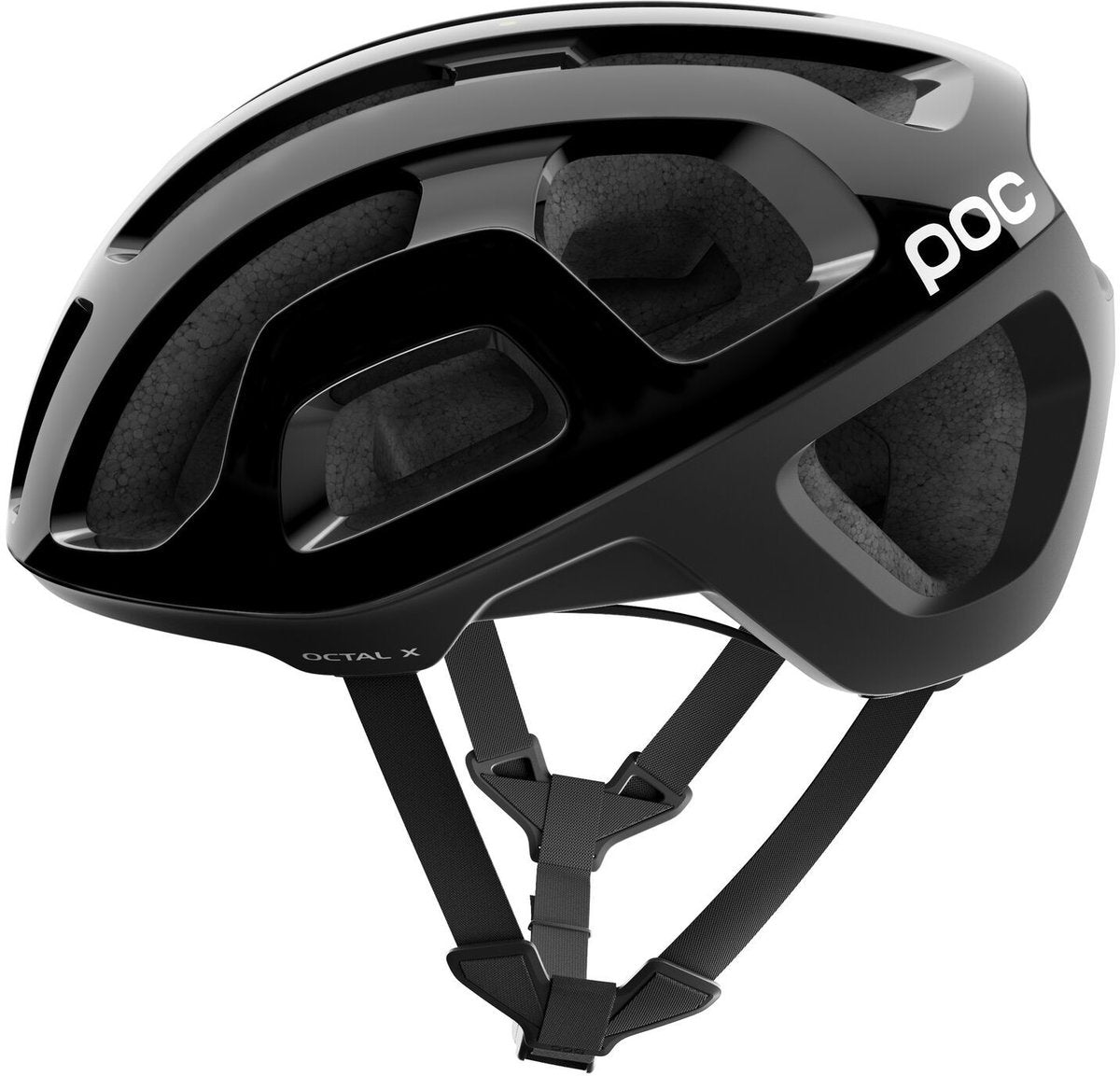 POC Octal X Spin Helmet - Uranium Black, Small