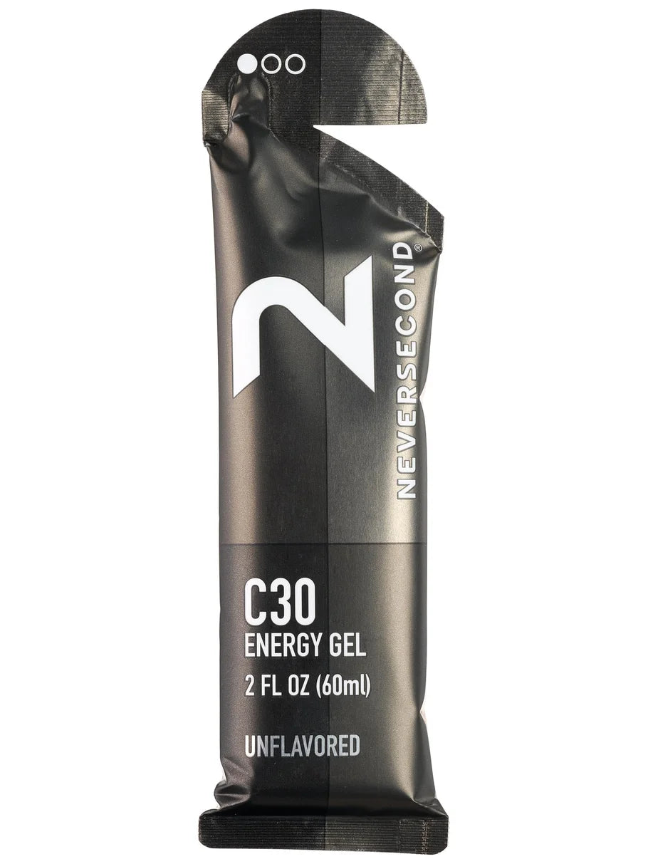 NEVERSECOND C30 + ENERGY GEL + UNFLAVORED SINGLE