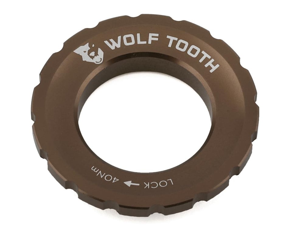 Wolf Tooth Centerlock Rotor Lockring, Espresso