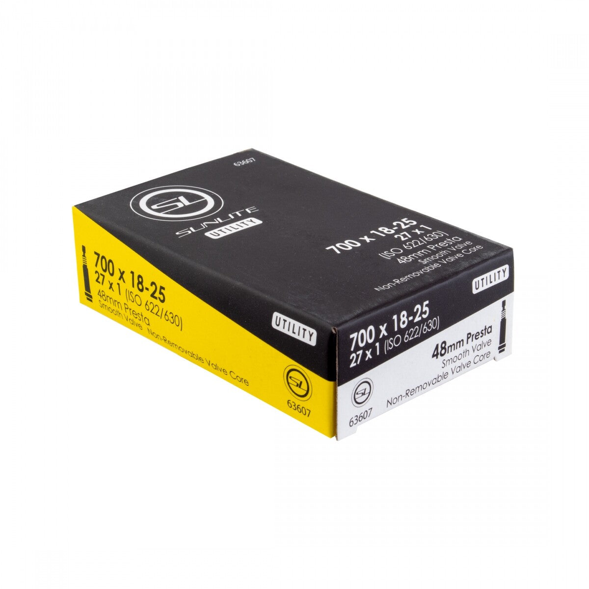 TUBE SUNLT UTILIT 700x18-25 27x1 PV48/SMTH/NRC FFW21mm