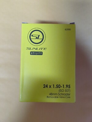 TUBE SUNLT UTILIT 24x1.50-1.95 SV48 FFW 39mm