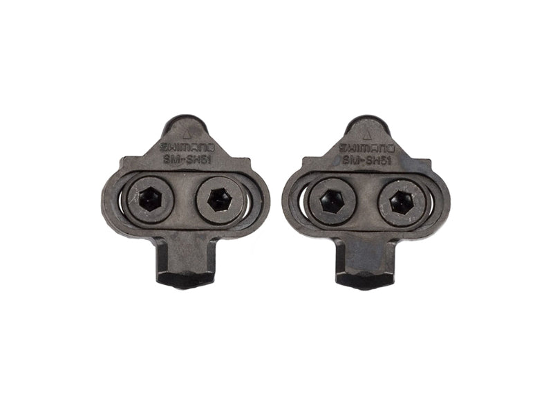 SM-SH51 SPD CLEAT SET (PAIR) SINGLE RELEASE W/O CLEAT NUT