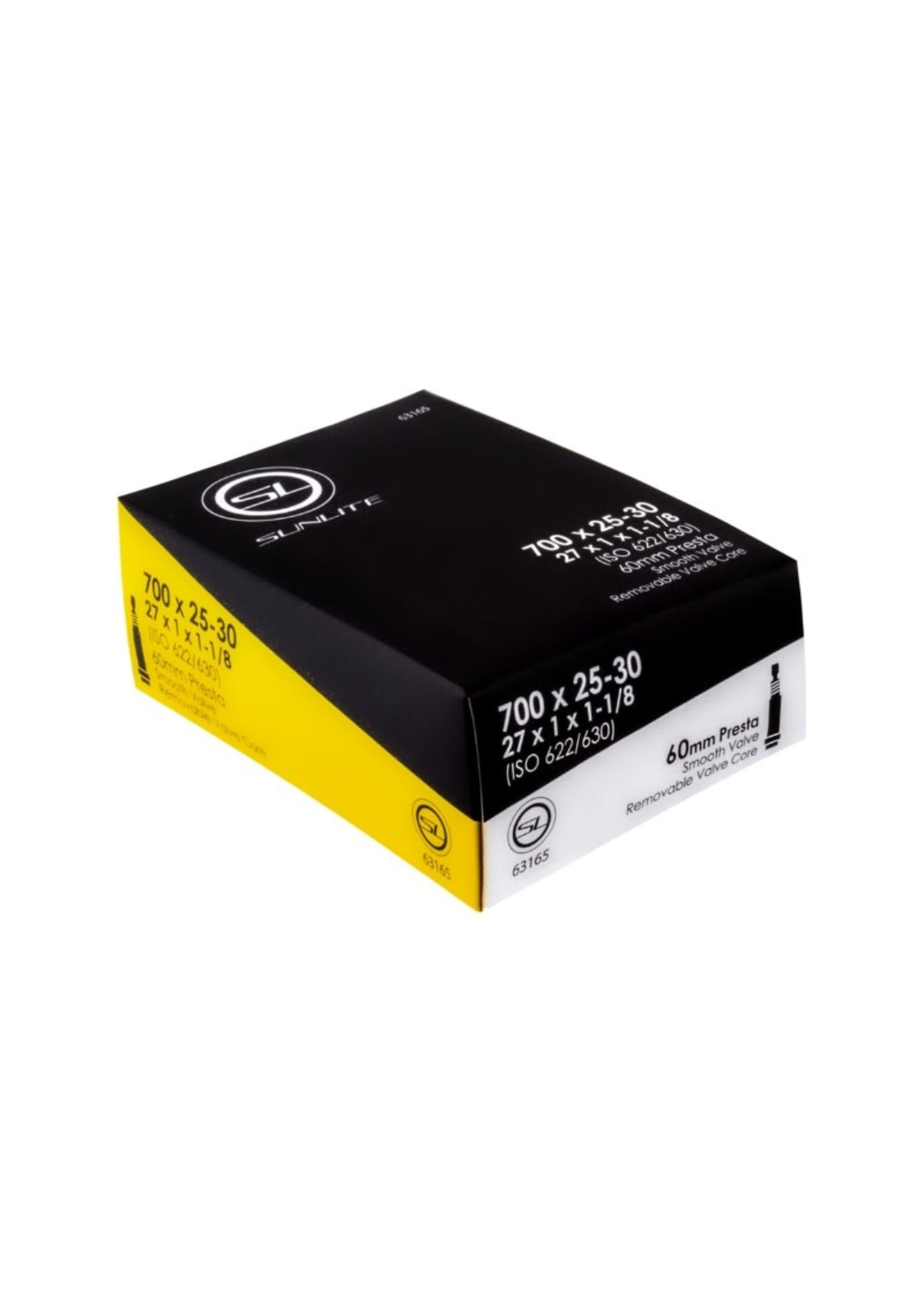 TUBE SUNLT 700x25-30 PV60/SMTH/RC (27x1x1-1/8) FFW25mm