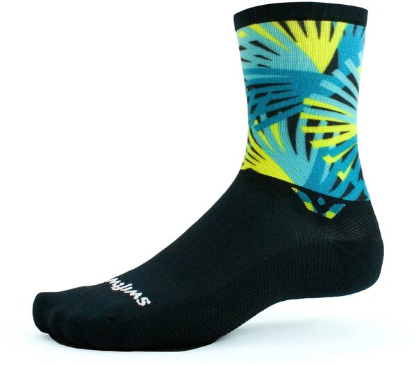 Swiftwick Vision Six Impression Socks - 6 inch, Detour, Small
