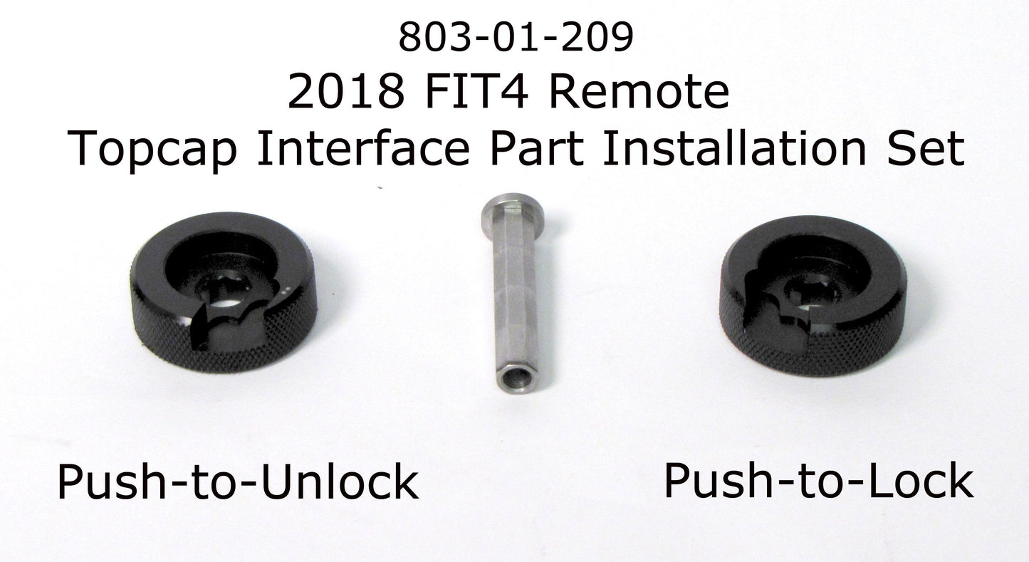 The 2018 FIT4 Remote Topcap Interface Part Installation Set