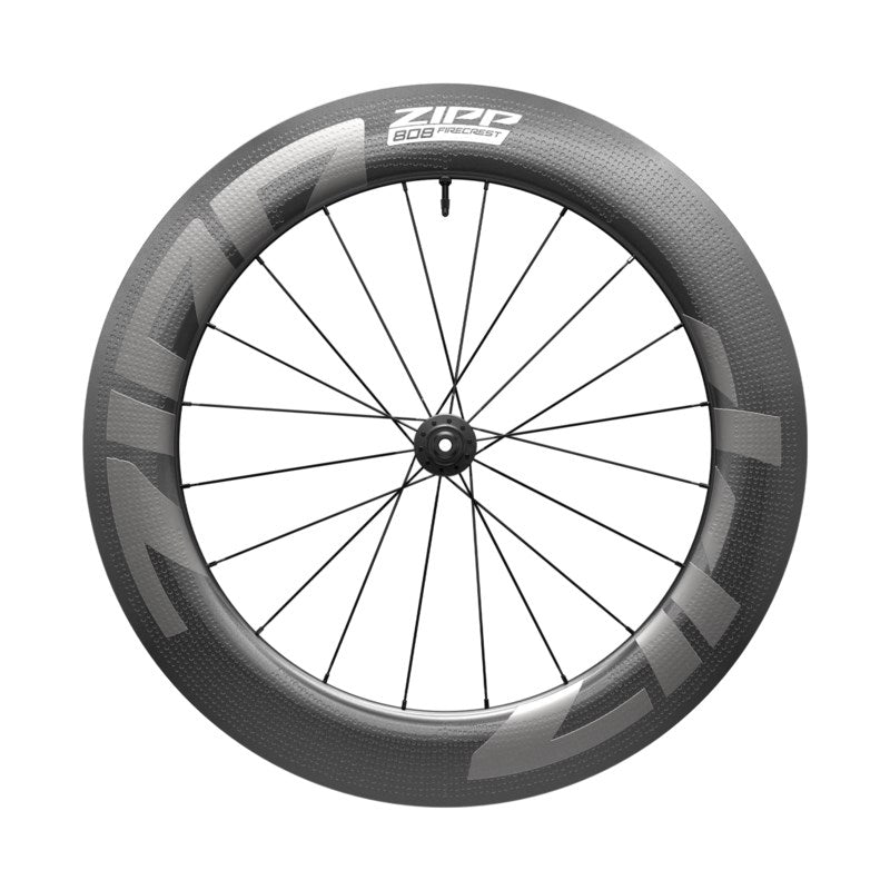 ZIPP AM 808 Firecrest Carbon Tubeless Disc Brake Center Locking 700c Rear 20Spokes SRAM 10/11sp 12x142mm Standard Graphic B1