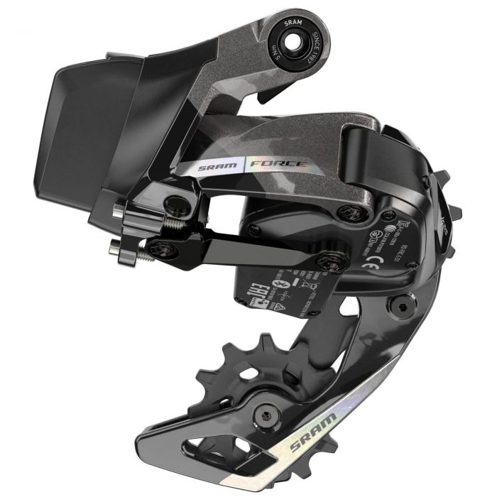 SRAM Rear Derailleur Force AXS D2 12-Speed - Unicorn Grey w/Laser Foil - Max 36T (Battery Not Included)