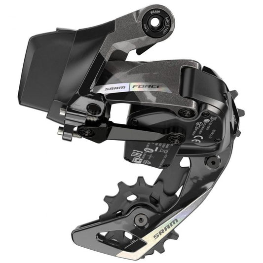 SRAM Rear Derailleur Force AXS D2 12-Speed - Unicorn Grey w/Laser Foil - Max 36T (Battery Not Included)