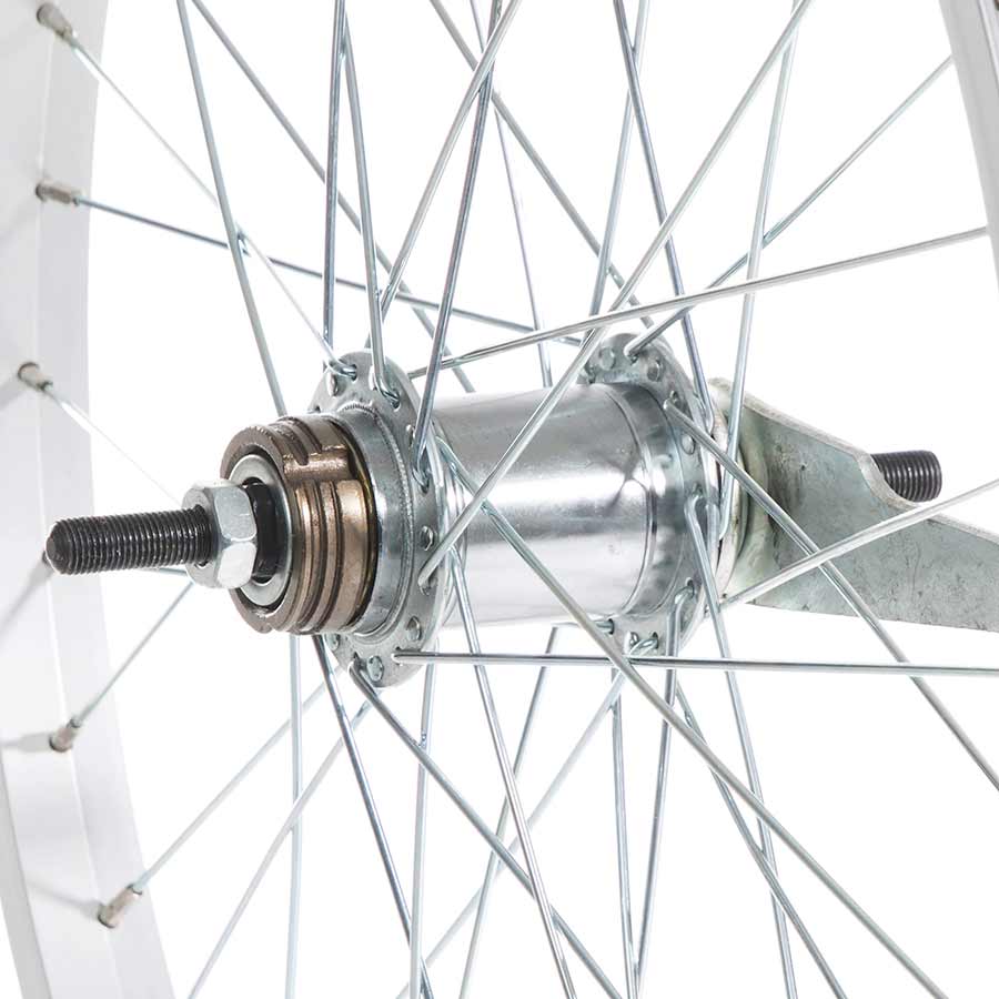 Single Wall - 20" - Alloy Rim - Silver