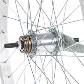 Single Wall - 20" - Alloy Rim - Silver