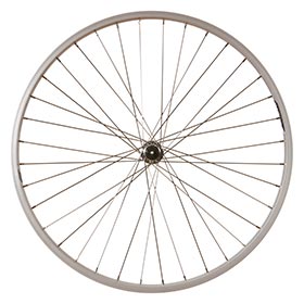 Single Wall - 26"- Alloy Rim - Silver