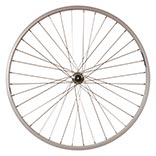 Single Wall - 26"- Alloy Rim - Silver
