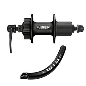 WTB STi23 / Shimano HB-M475 / FH-M475 26"