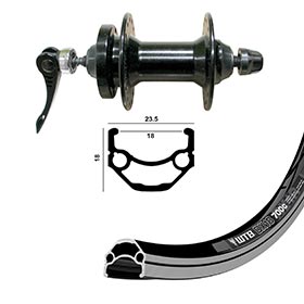 WTB DX18 QR Rim and Disc 700C / 29"
