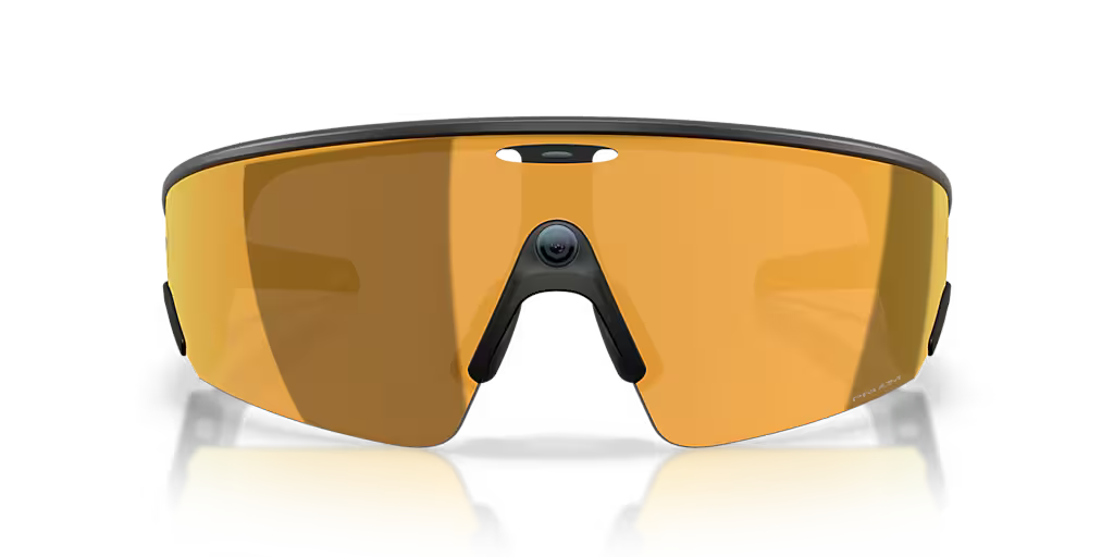 Oakley Meta - Oakley | Meta Vanguard with Meta AI, Audio, Photo, Video Compatibility - Prizm™ 24K - Black