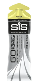 SIS Go Energy + 75mg Caffeine Gel 60ml Citrus SINGLE SERVING