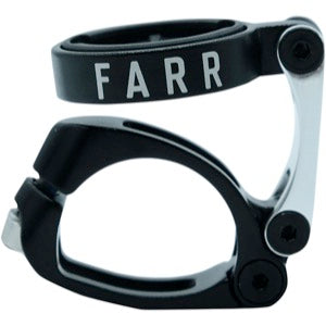 RIDEFARR GPS Mount Carbon Aeron Bolt-On - Black