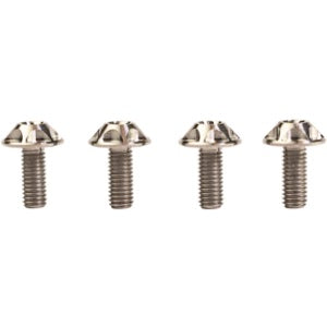 Silca Ti SCREWS, GR5 TI, CERAKOTE BLACK, QTY 4