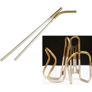 SILCA AM HY 003 ANODIZED STRAW/CAGE SET, MATTE BOURBON