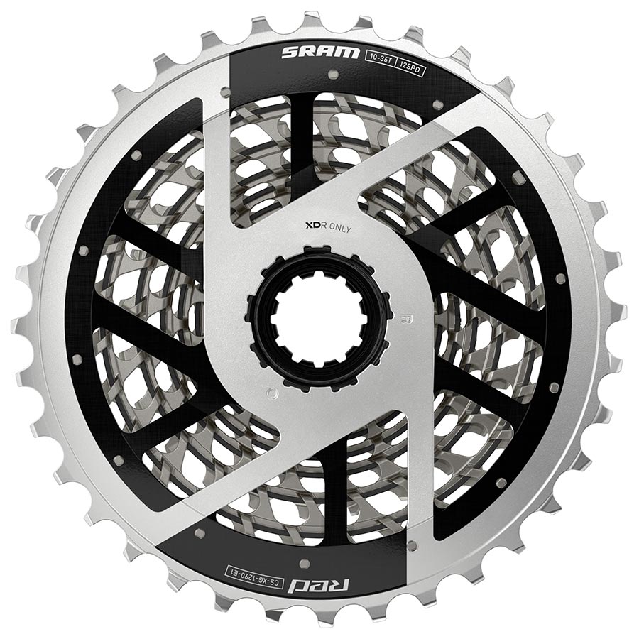 SRAM, XG-1290 E1, Cassette, Silver, Speed: 12, 10-30T, XD-R
