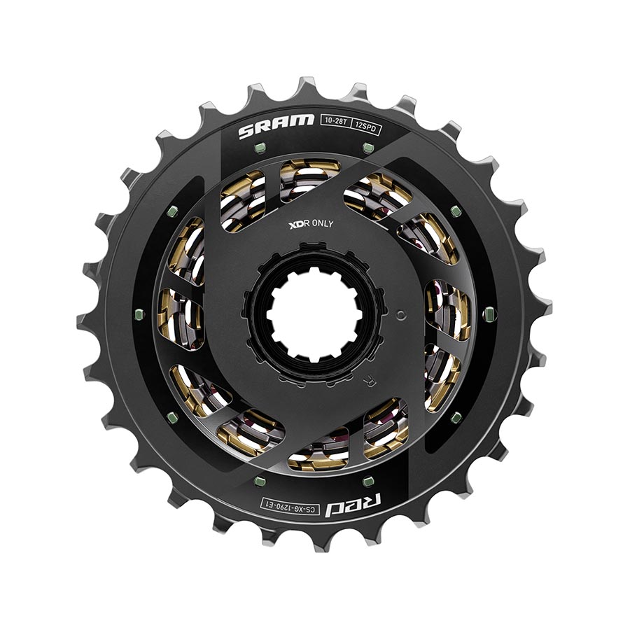 SRAM, XG-1290 E1, Cassette, Silver, Speed: 12, 10-30T, XD-R