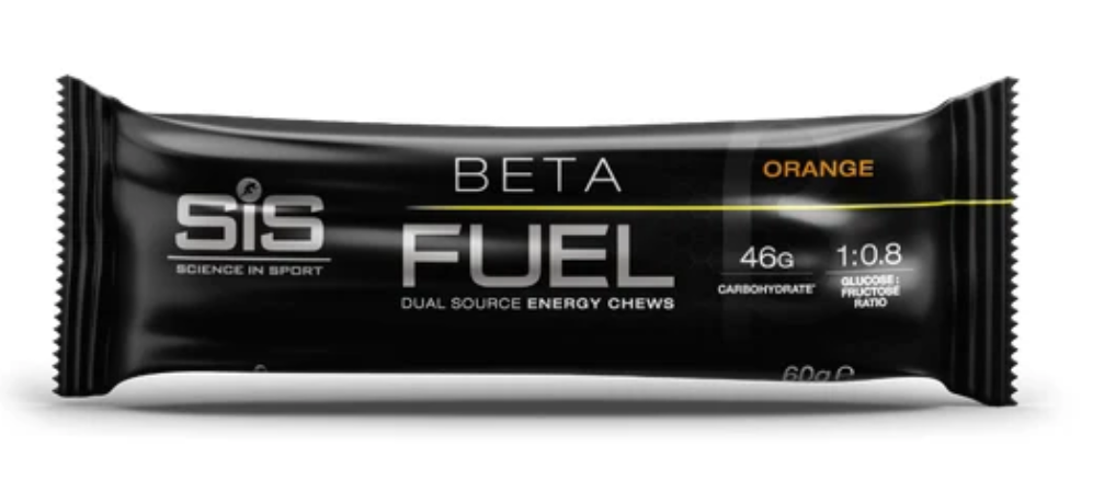 SIS Bar Beta Fuel Energy Chew 60g Orange SINGLE SERVING
