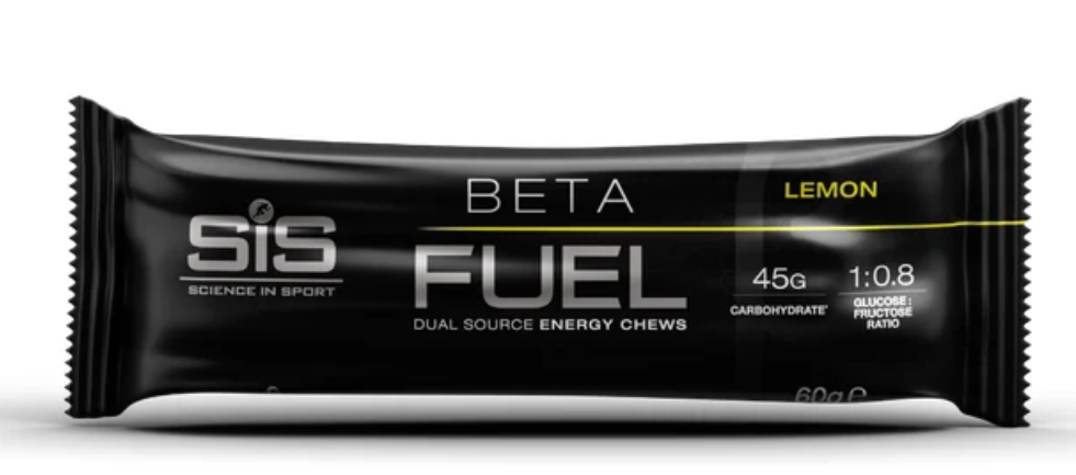 SIS Bar Beta Fuel Energy Chew 60g Lemon SINGLE SERVING