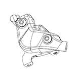 Red ETAP AXS Disc Caliper