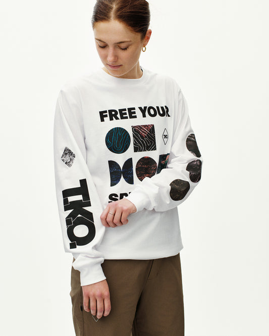 T.K.O. Off-Race Long Sleeve T-Shirt