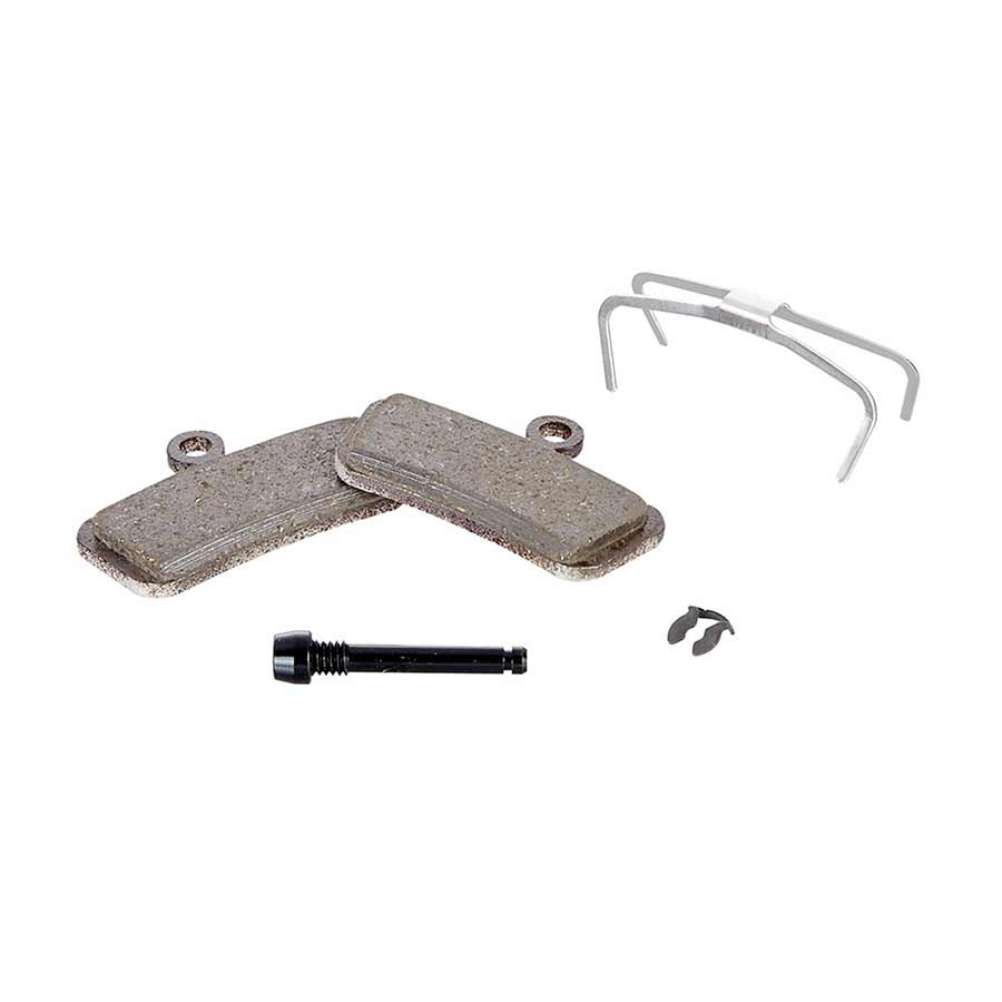 SRAM Disc Brake Pads - Organic Compound, Steel Backed, Powerful, For Trail, Guide, and G2