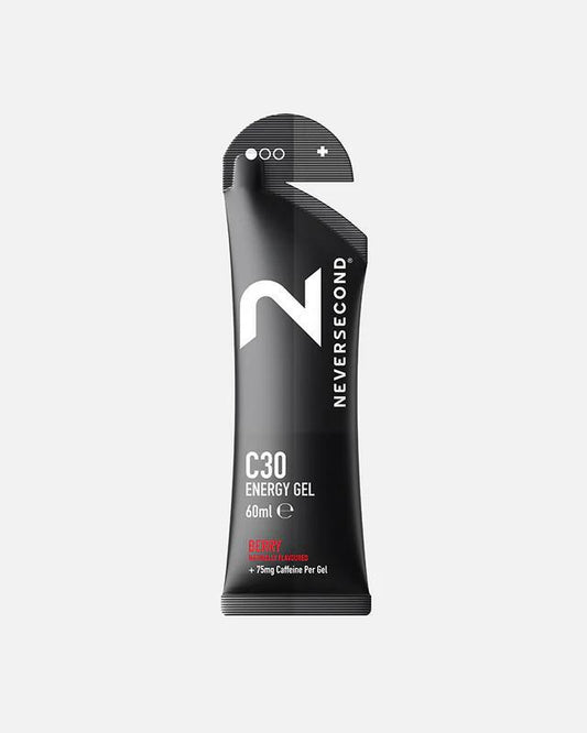 NEVERSECOND C30 + ENERGY GEL + BERRY SINGLE + CAFFEINE 75MG
