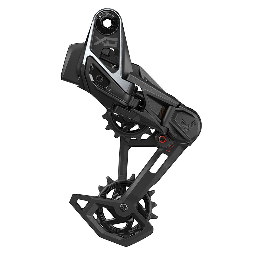 SRAM X0 Eagle T-Type AXS Rear Derailleur - 12-Speed, 52t Max, (Battery Not Included), UDH Hangerless, Aluminum Cage, Black/Silver