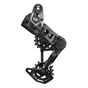 SRAM GX Eagle T-Type AXS Rear Derailleur - 12-Speed, 52t Max, (Battery Not Included), UDH Hangerless, Steel Cage, Black