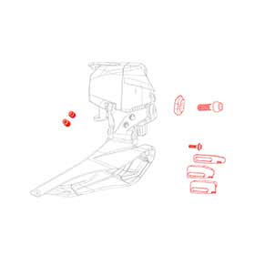 Force eTap AXS Front Derailleur Parts Kit