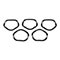 24mm Wave Washer (5 pack)