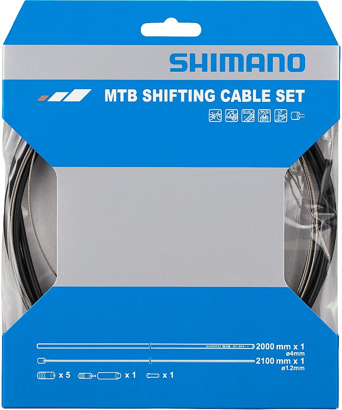 OT-SP41 SHIFT CABLE SETS STAINLESS STEELFOR REAR DERAIL