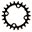 22T Chainring 2X10
