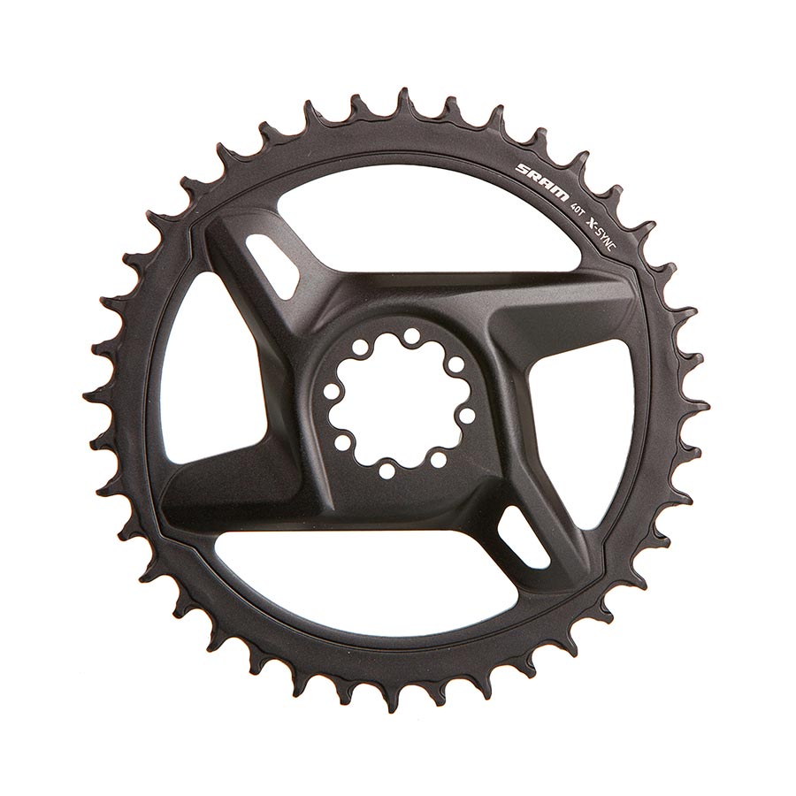 SRAM X-Sync Road Direct Mount Chainring for Rival - 40t, 12-Speed, 8-Bolt Direct Mount, Black