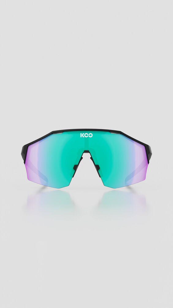KOO Alibi Black Matt / Photochromic Green Mirror