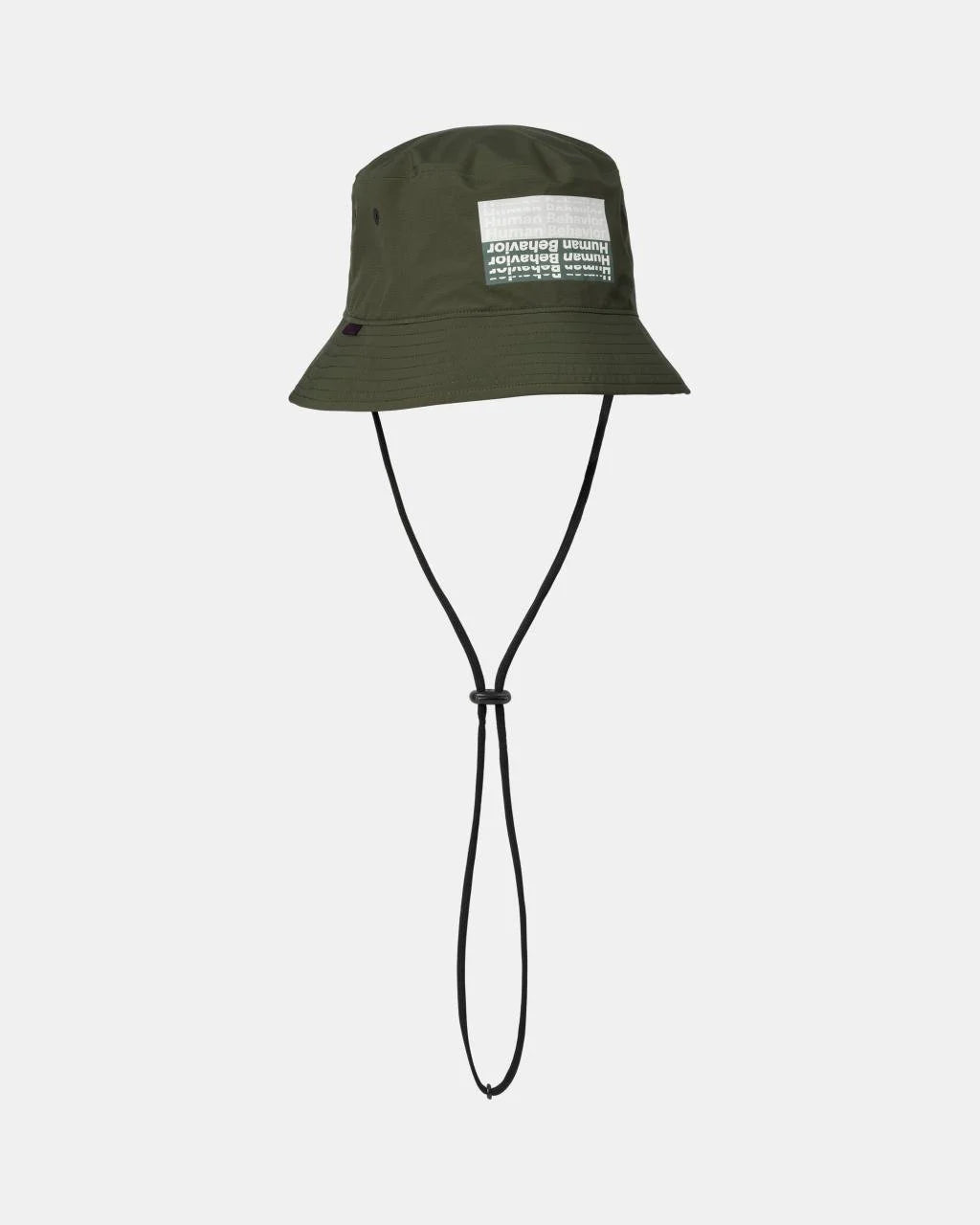 Pas Normal Studios T.K.O. Off-Race Shield Bucket Hat - Olive